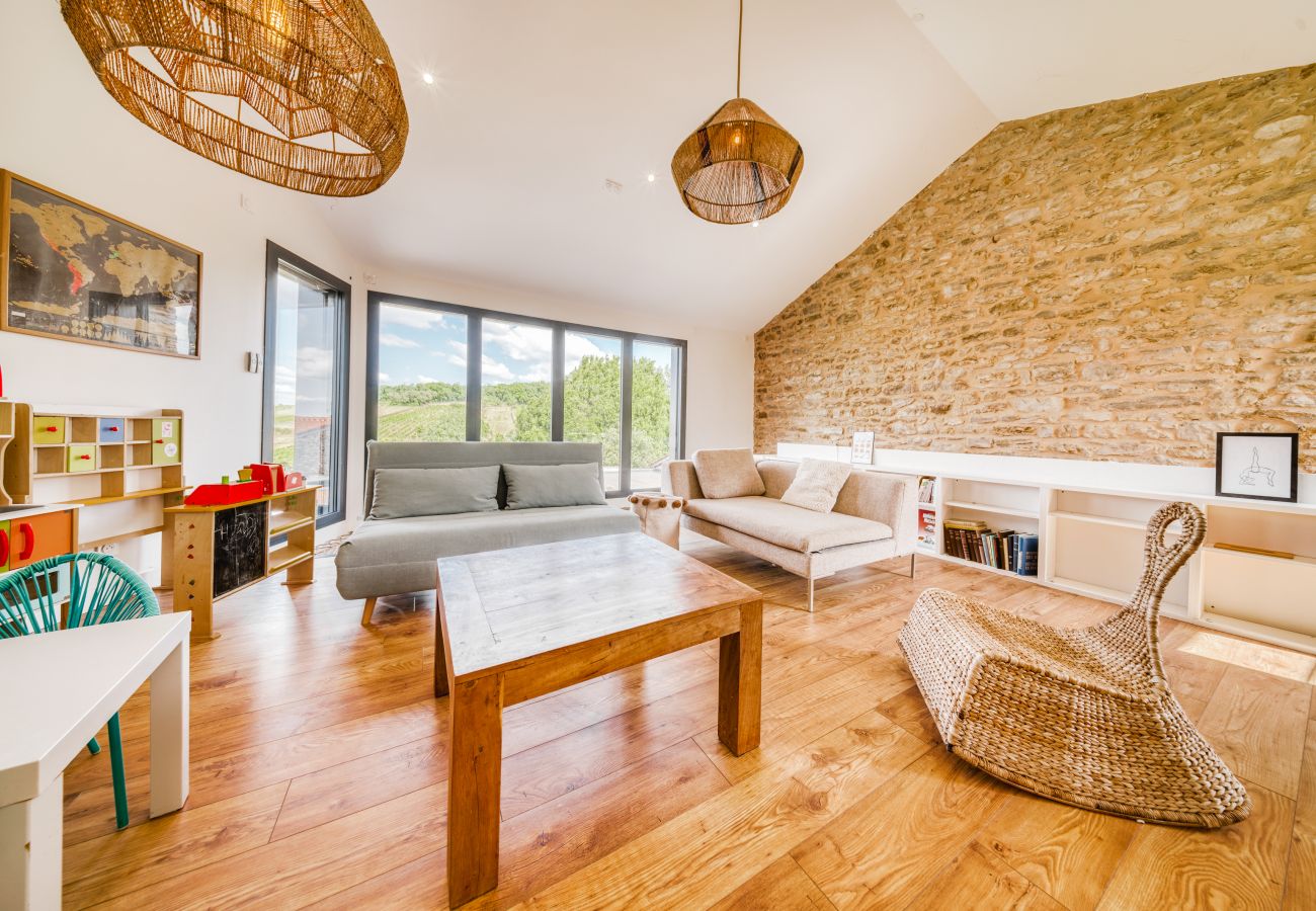 Maison à Theizé - Smartstay - Maison en  Calade avec piscine