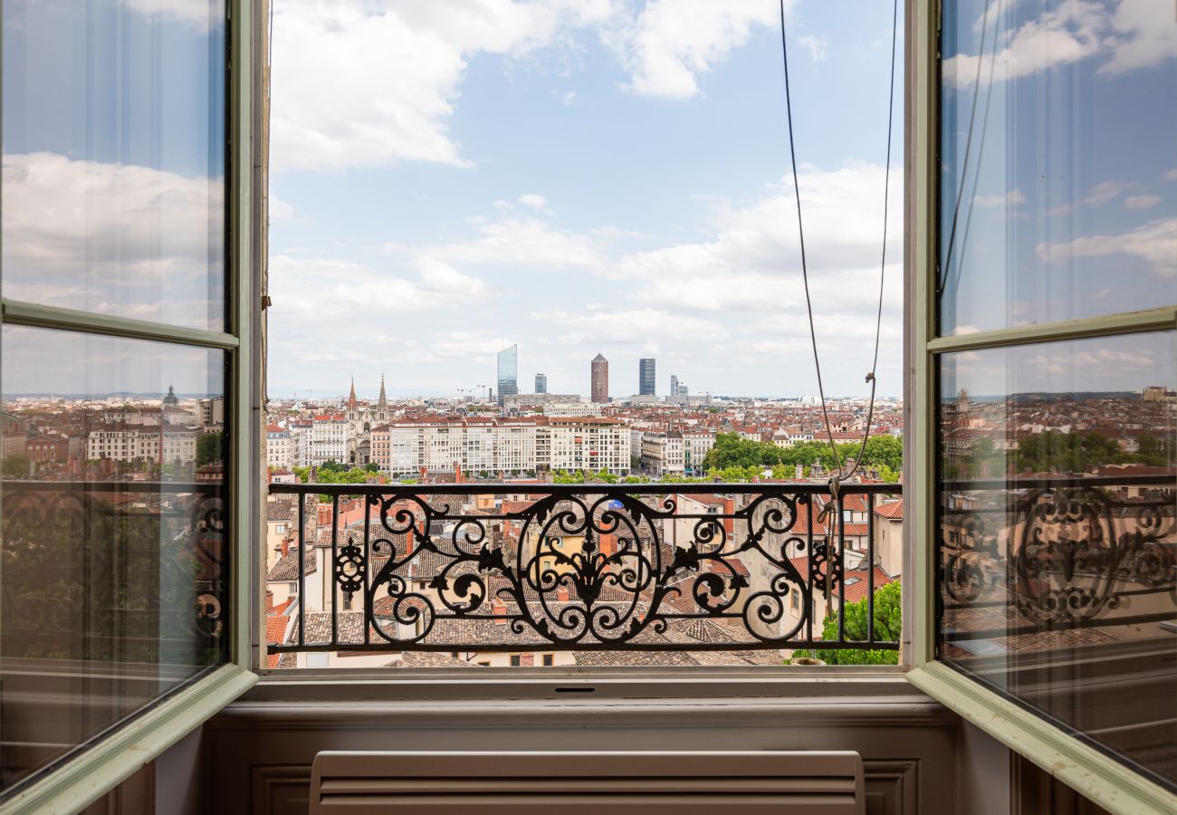 Appartement à Lyon - Smartstay - Vue panoramique sur Lyon et la saone