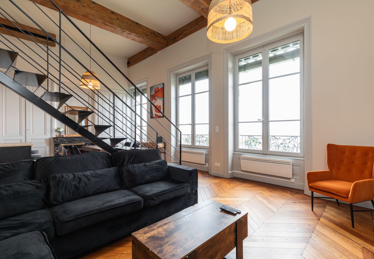 Appartement à Lyon - Smartstay - Vue panoramique sur Lyon et la saone