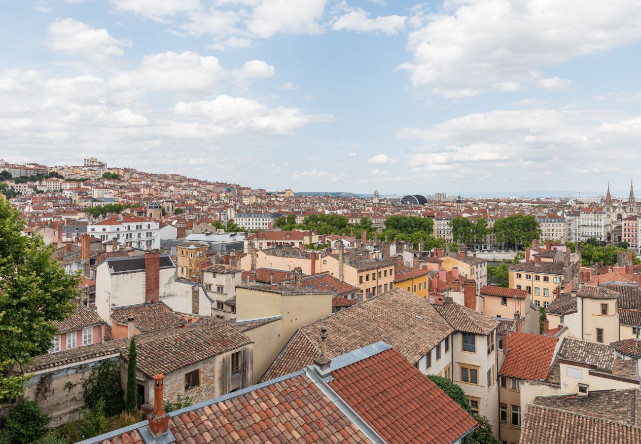 Appartement à Lyon - Smartstay - Vue panoramique sur Lyon et la saone