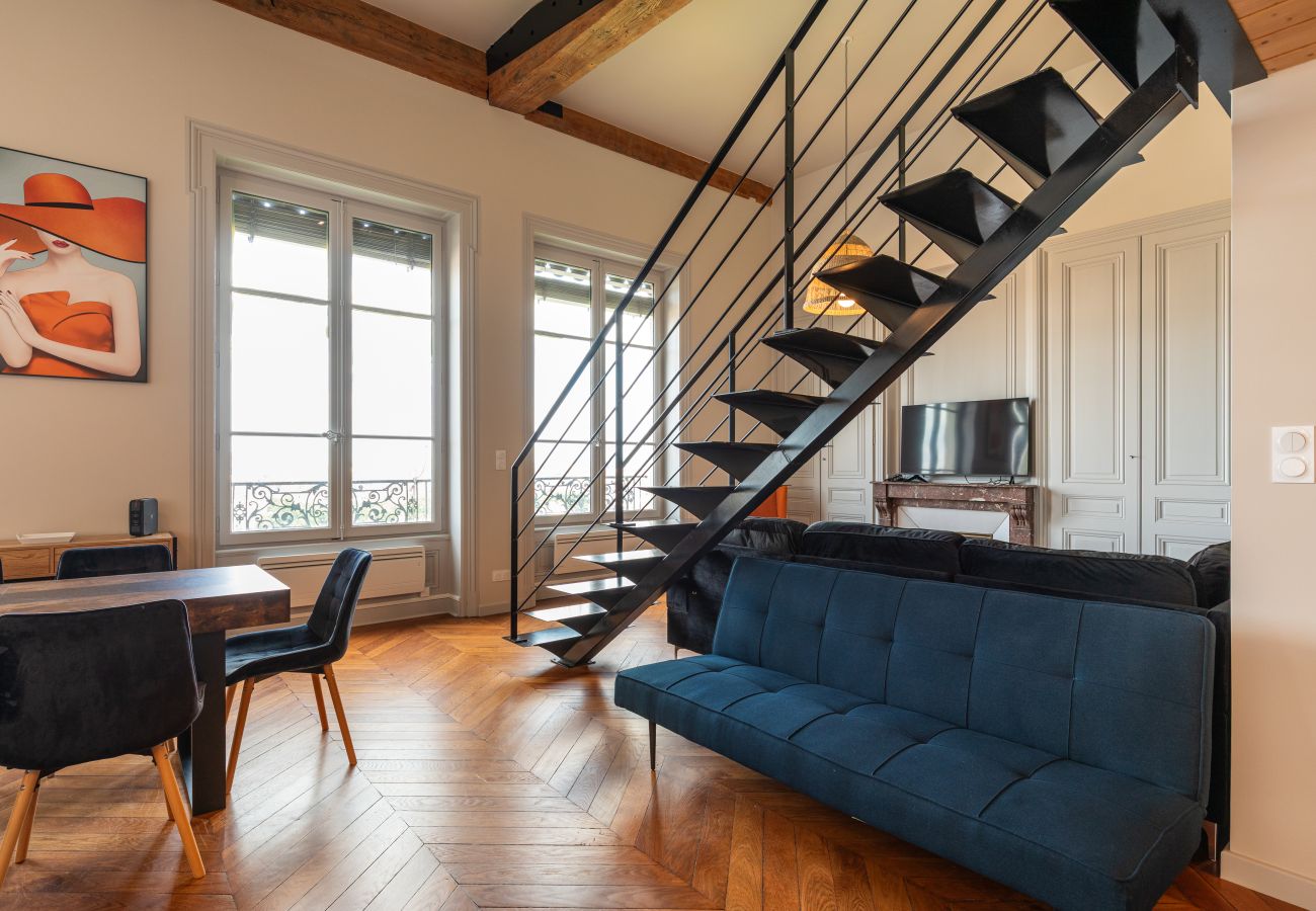 Appartement à Lyon - Smartstay - Vue panoramique sur Lyon et la saone
