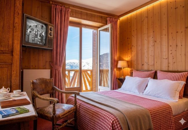 Chambres d'hôtes à Séez - Chambre 12 Hotel Le belvédère à 10 minutes des pis
