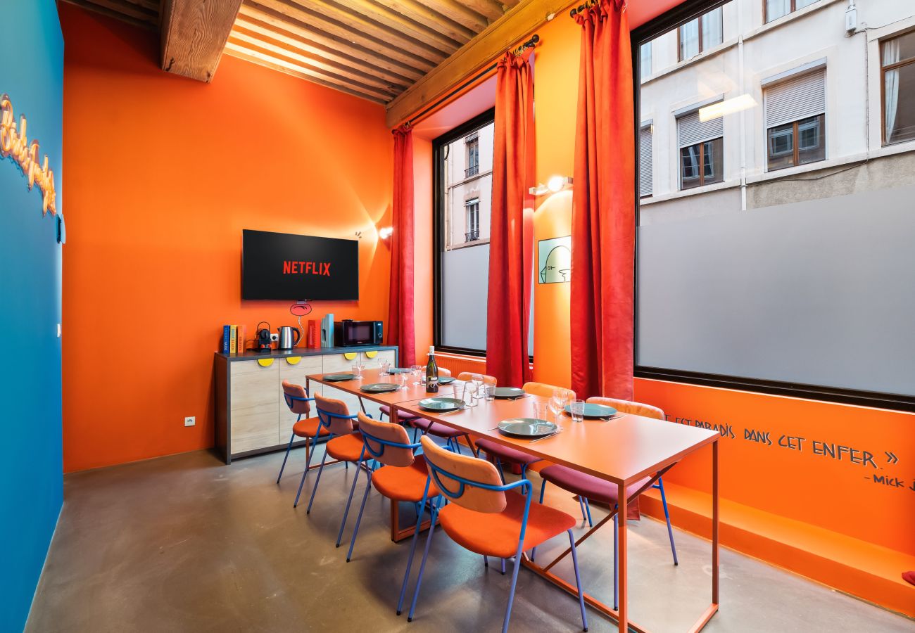 Appartement à Lyon - SmartStay Bird Family - X Rousse 